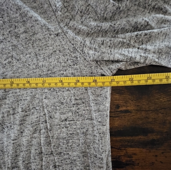 NEW It's Our Time Gray Open Cardigan Sweater XL - Picture 8 of 9